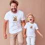 Personalised Daddy And Child Matching T Shirts Gift, thumbnail 2 of 7