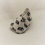Eco Baby Shoes In Elephant Print Fabric, thumbnail 9 of 12