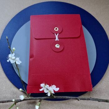Personalised 'First Year' Leather Memory Book Album, 8 of 8
