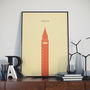 Venice, St Mark's Campanile Tower, Print. Poster, thumbnail 2 of 2