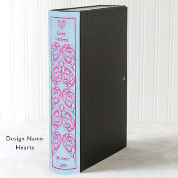 Personalised Modern Book Box File And Ring Binders, 8 of 11