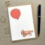 Personalised Sussex Spaniel Birthday Card, thumbnail 1 of 4