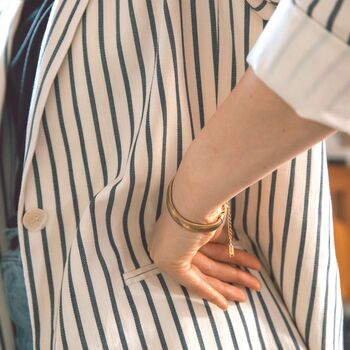 Stainless Steel Snake Chain Bracelet 8mm, 5 of 12