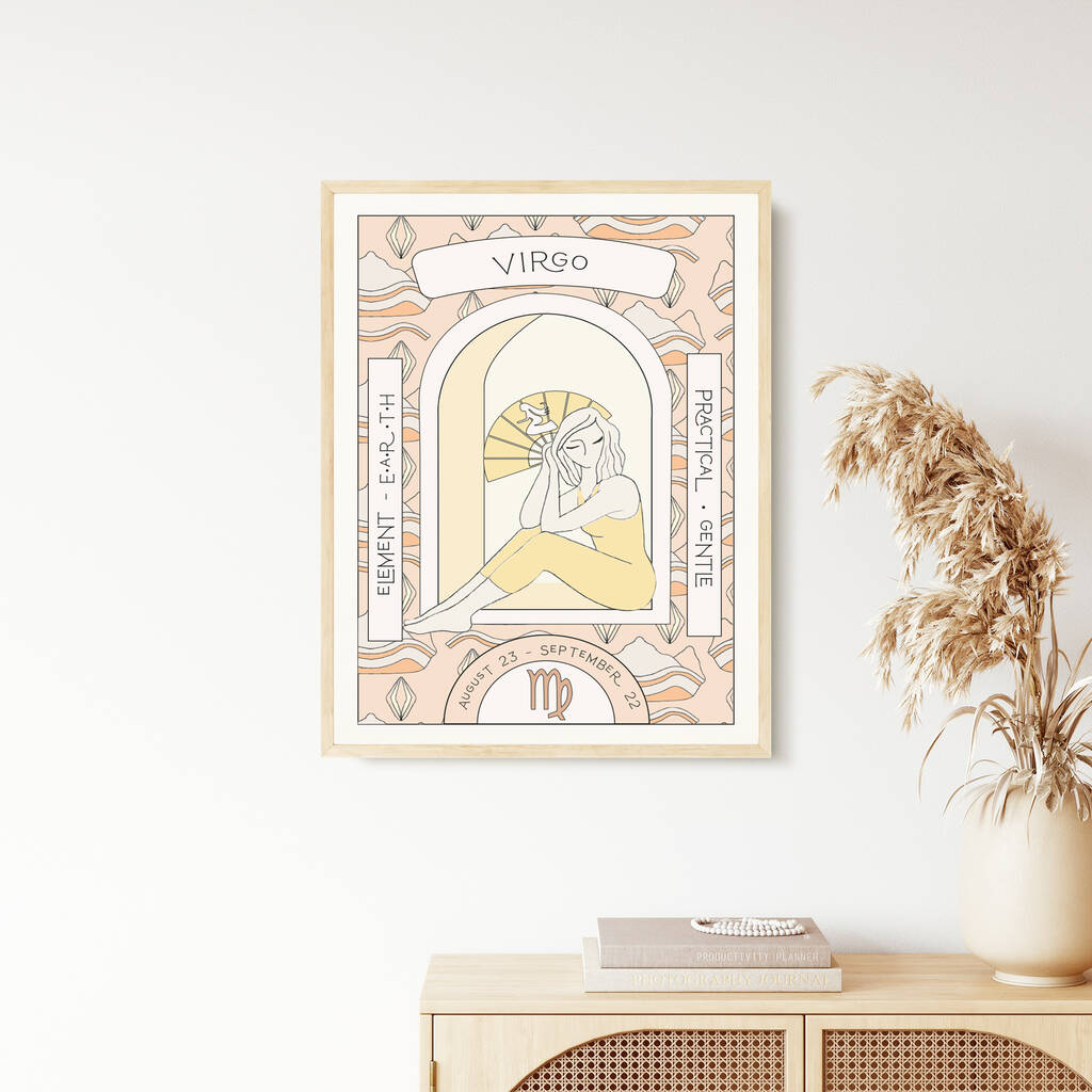 Zodiac Wall Art By Bojourn