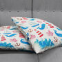Whale And Lighthouse Themed Cushion Cover, thumbnail 4 of 7