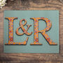 Decorated Initials Personalised Chopping Board, thumbnail 2 of 10