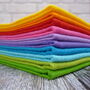 Rainbow Felt Craft Pack 12' Squares Of Wool Blend Felt, thumbnail 1 of 2