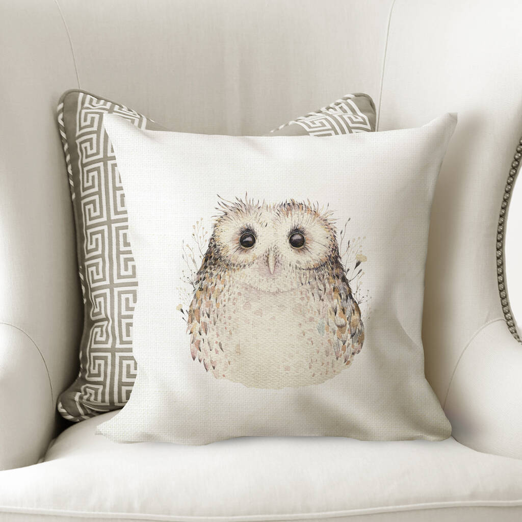 Owl Cushion, 1 of 4