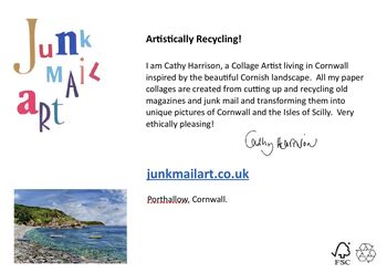 Porthallow Beach Cornwall Greeting Card, 3 of 5