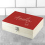 Personalised Romantic Wooden Tea Box, thumbnail 5 of 12