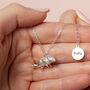 Personalised Sterling Silver Chinchilla Necklace, thumbnail 1 of 10
