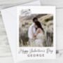 Personalised Love You Photo Greeting Card, thumbnail 8 of 8
