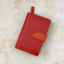 Personalised Red Soft Leather Purse Wallet, thumbnail 1 of 6