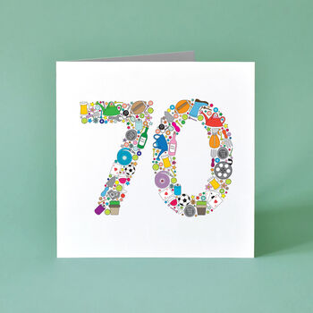 Mens Hobbies Age Birthday Card, 6 of 7