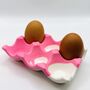 Egg Tray Pink And White, thumbnail 3 of 9