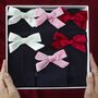 Velvet Bow Personalised Womens Bamboo Socks Gift Set, thumbnail 1 of 7