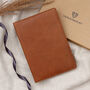 Luxury Leather Personalised Message Journal, thumbnail 5 of 6