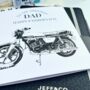 Motorbike Gift Set With Father's Day Card, thumbnail 3 of 10