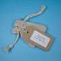 Happy Birthday Hare Wool Felt Rabbit, thumbnail 6 of 6