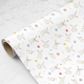 Personalised Wrapping Paper Rabbits, 3 of 5