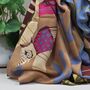 Autumnal Hedgerow Print Scarf, thumbnail 4 of 4