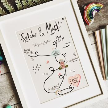 Finding Our Way Together Personalised Maze Print, 12 of 12