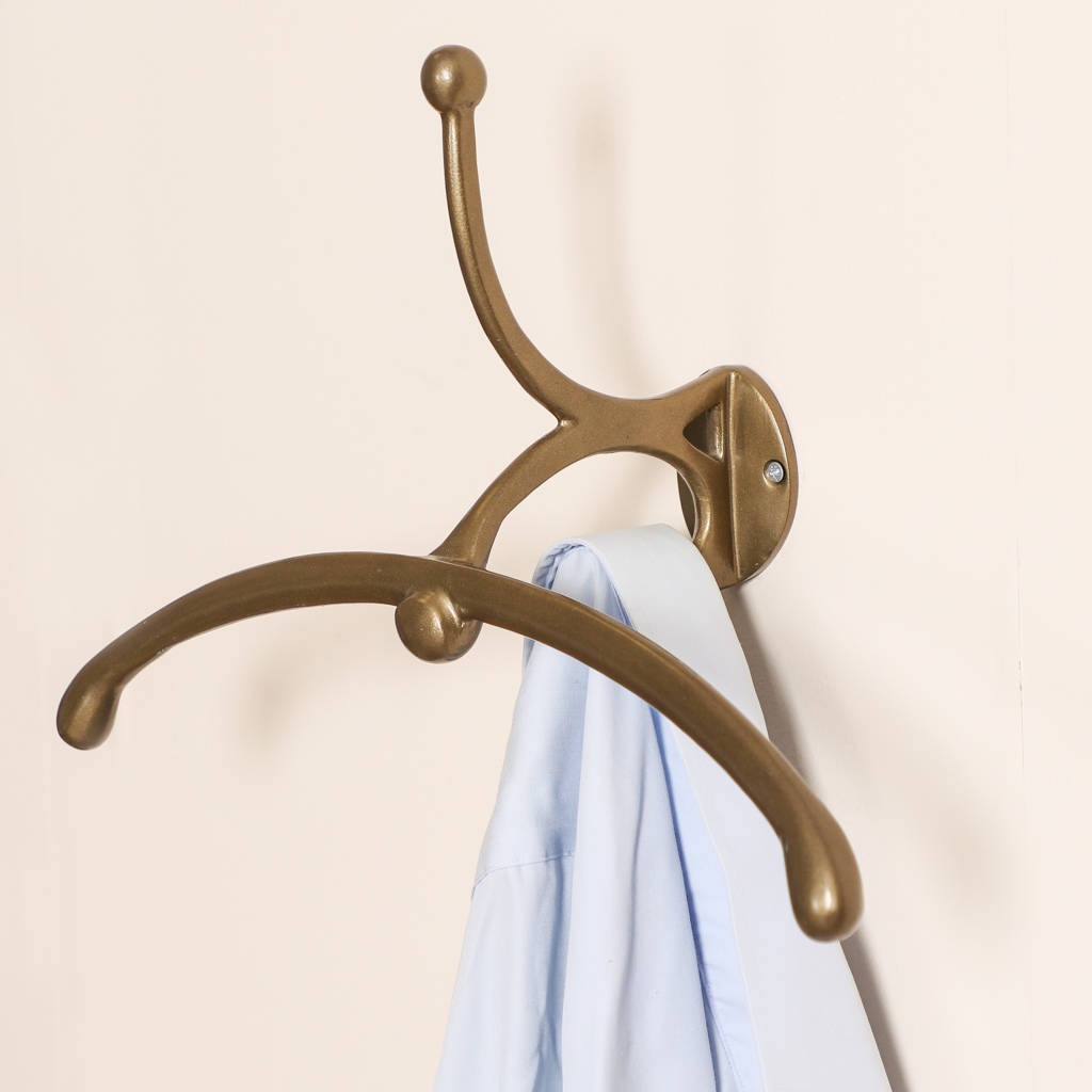 executive gentlemen's clothes valet hook by dibor