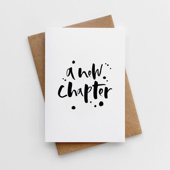 'A New Chapter' Card, 4 of 4