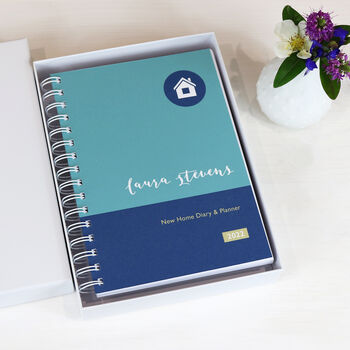 Personalised 2024 Diary For New Home Or Moving House, 2 of 5