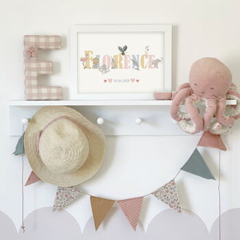 Personalised Name Children's Print, 2 of 9