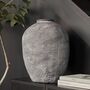 House Doctor Rustik Concrete Clay Vase, thumbnail 2 of 6