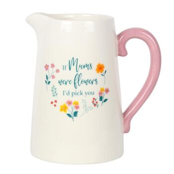 If Mums Were Flowers Ceramic Flower Jug, 2 of 3