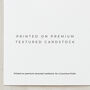 Classic Monogram Wedding Vows Anniversary Gift, thumbnail 4 of 4