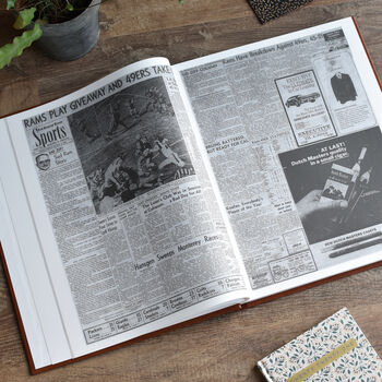 San Francisco 49ers Personalised Gift Newspaper Book, 8 of 10