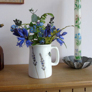 Lavender And Bee Fine Bone China Mini Jug, 5 of 12