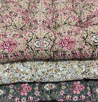 Floral Ethnic Box Chair Pads, 5 of 5