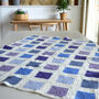 Five Colour Granny Square Crochet Blanket Kit, thumbnail 5 of 11