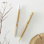 Handmade Ballpoint Pen Recycled Whisky Barrel Oak, thumbnail 1 of 11