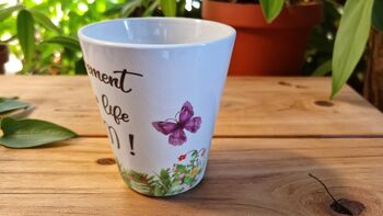 Happy Retirement Plant Pot – Let Your New Life Bloom – Ceramic Planter Gift, 4 of 6