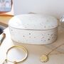 Speckled Stars Oval Trinket Box, thumbnail 2 of 6