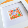 Best Teacher Personalised Mini Art Print, thumbnail 2 of 10