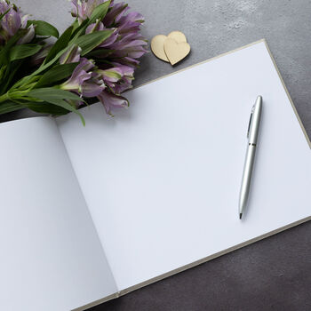 Personalised In Loving Memory Condolence Book, 4 of 4