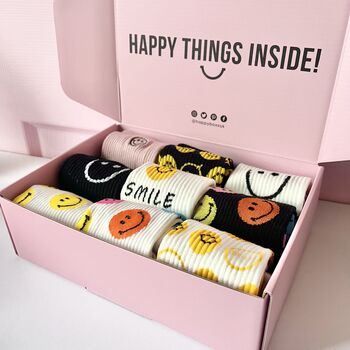 Smiley Socks Gift Set, 2 of 2