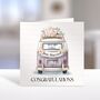 Camper Van Wedding Card Personalised, thumbnail 3 of 5