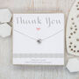 Wedding Knot Necklace Thank You, thumbnail 1 of 6