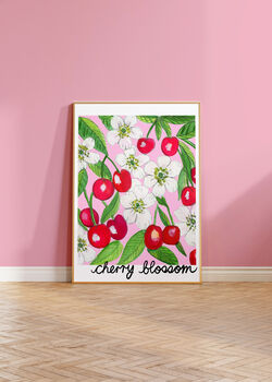 Cherry Blossom Kitchen Print, 2 of 11