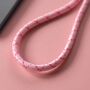 Pink Stripe Adjustable Phone Strap Universal Crossbody Rope Lanyard, thumbnail 3 of 3