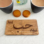 Personalised Arabic Jigsaw Coasters Set Of Two, thumbnail 1 of 6