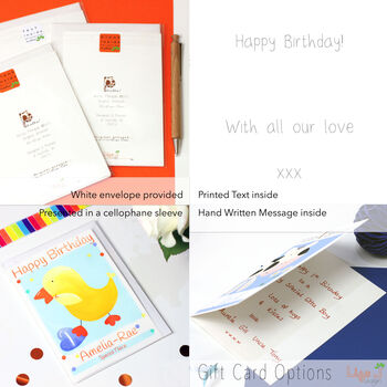 Personalised Duck Relation Birthday Card, 9 of 9