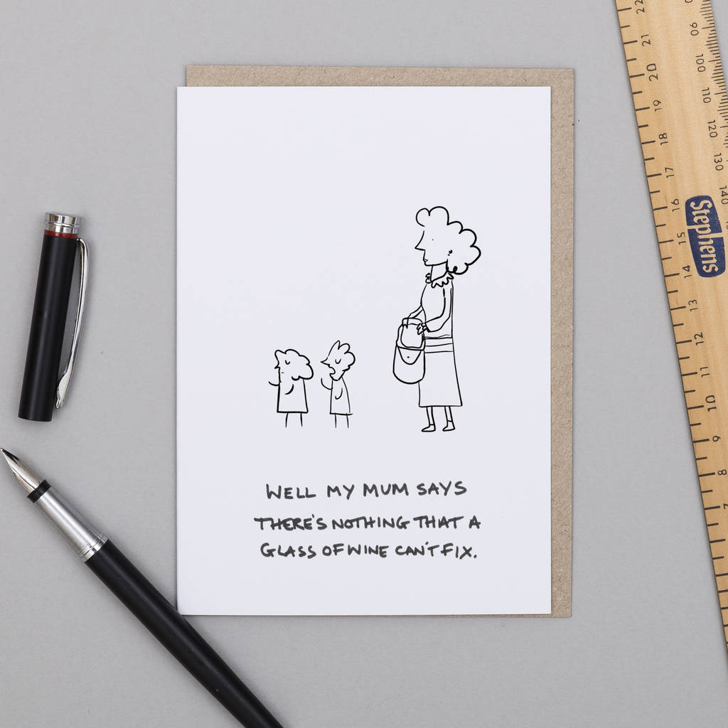 Overheard Mum, Mother's Day Card, 1 of 4